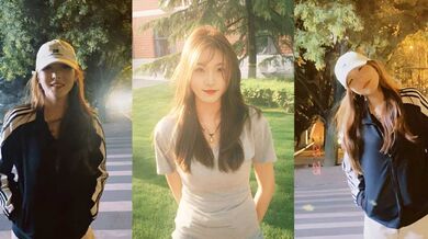 河北科技职院 李圣依 发私拍为男友撸管助兴 揉捏大奶秀剃毛小穴 插肛塞自慰 淫水声细碎撩耳！